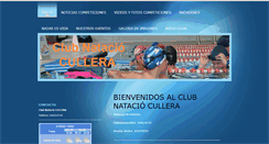 Desktop Screenshot of clubnataciocullera.com